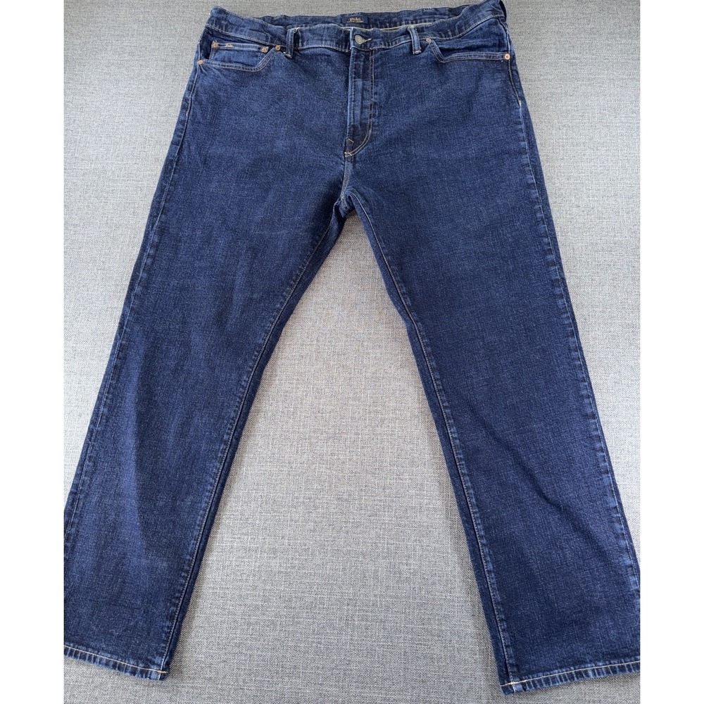 Polo‎ Ralph Lauren Jeans Men's 42x30 Dark Wash Straight Leg Stretch Denim Pants